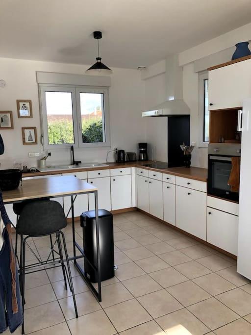 Grande Maison Chaleureuse Avec Vue Mer Imprenable Criel-sur-Mer Bagian luar foto