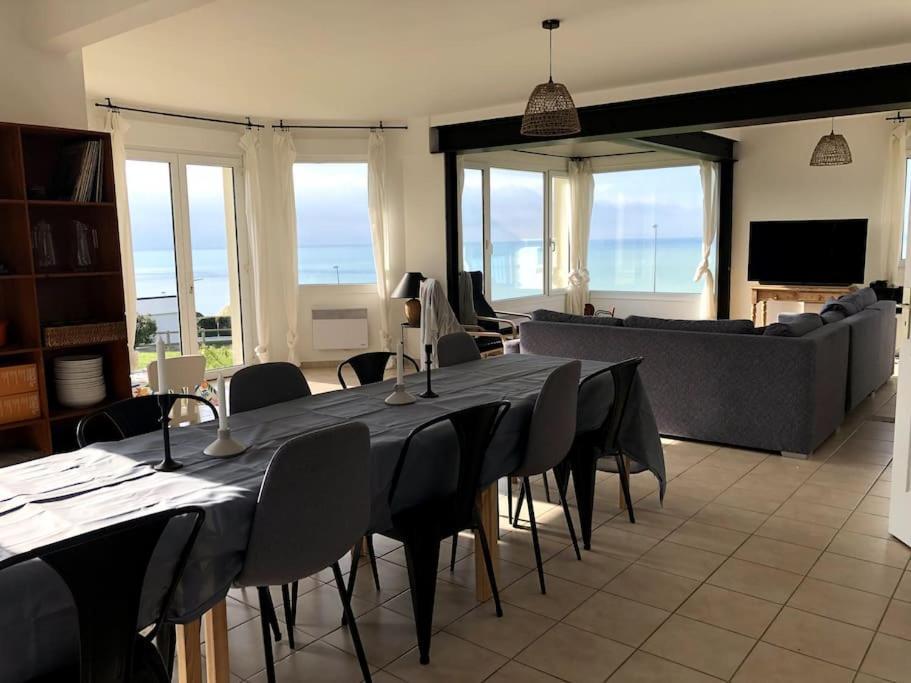 Grande Maison Chaleureuse Avec Vue Mer Imprenable Criel-sur-Mer Bagian luar foto